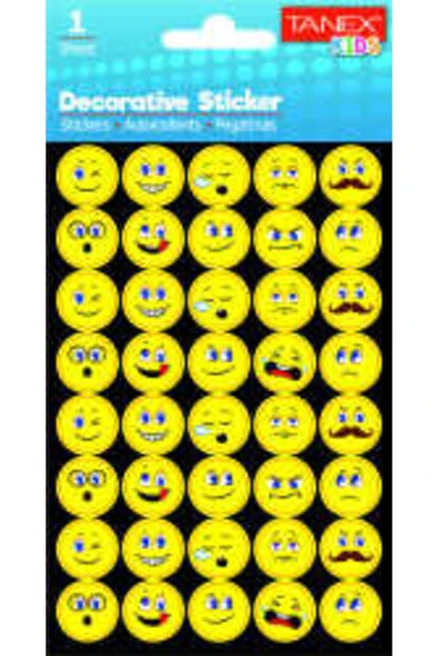 Tanex Gülen Yüzler Serisi Etiketi TNX-25026 - Resim 2