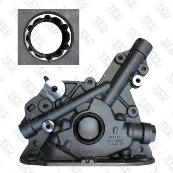 Opel Yag Pompası X18xe Z18xe Vectra B Zafıra A - Akd Op104122 - Resim 1