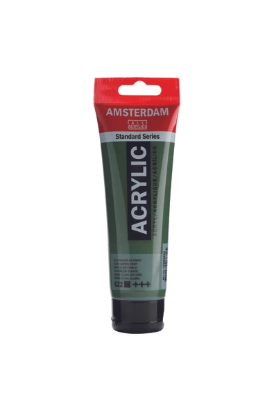 Talens Amsterdam Akrilik Boya 120ml. N:622 Olive Green Deep ürün görseli