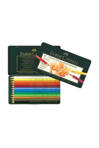 Faber Castell Boya Kalemi Sarı Zeytin Yeşil 6 lı 1 Paket 6 Adet ürün görseli