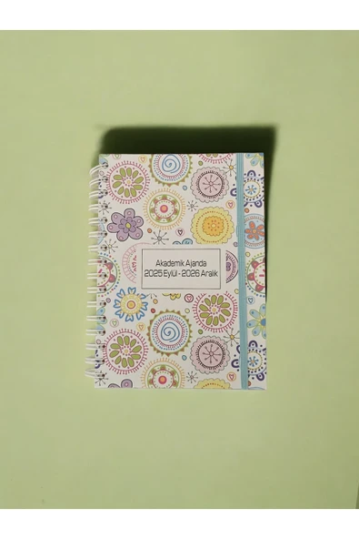 Lizy İlkbahar Temalı Motivasyon Ajandası Eylül 2025-Aralık 2026 ürün görseli