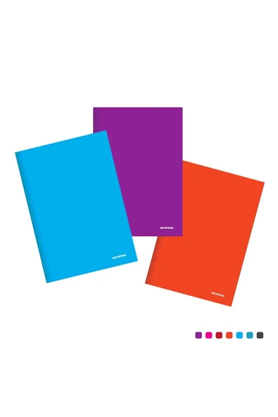 Mopak Pastel Pp Kapak A4 60 Yp Çizgili Defter ürün görseli
