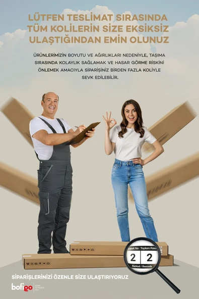 Bofigo Düşer Kapak Ayakkabılık Kayar Raflı Ayakkabılık 3 Bölmeli Ayakkabılık Melek Antrasit-Çam - Resim 8