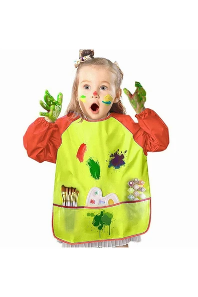 Lino Boyama Önlüğü 6-8 Yaş (Su Geçirmez) ürün görseli