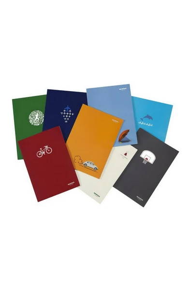 Mopak A4 100 Yaprak Çizgisiz Karton Kapak Okul Defteri ürün görseli