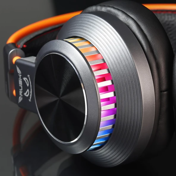 Rush RHX52 Magic USB 7.1 Surround RGB Oyuncu Kulaklığı - Resim 6