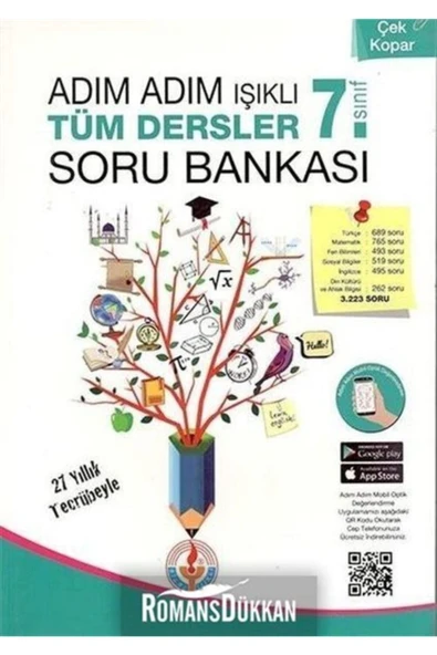 Işıklı Yayıncılık 7. Sınıf Tüm Dersler Soru Bankası ürün görseli