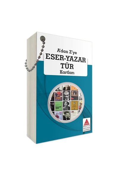 Delta Yayınları Delta Eser Yazar Tür Kartları 2019 ürün görseli