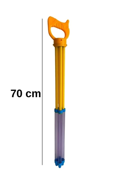 babydoor TOYS Büyük Boy Tutacaklı 4 Atar Pompalı Su Tabancası Su Pompası 42 Cm C7895-838-39A ürün görseli