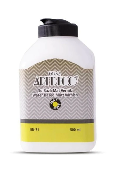 Artdeco Su Bazlı 500ml Vernik Mat ürün görseli