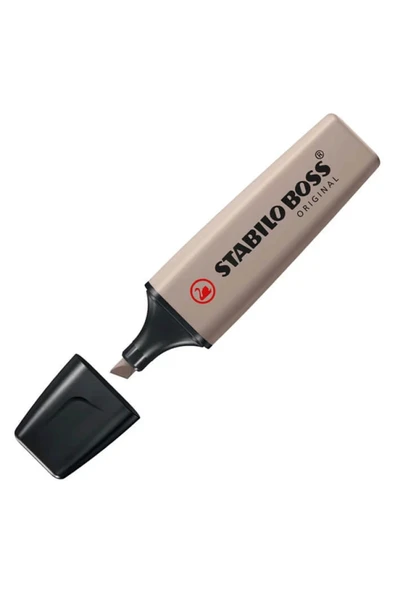 Stabilo BOSS ORIGINAL NATURECOLORS FOSFORLU KALEM - KOYU GRİ 70/193 - Resim 2