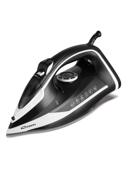 Conti CU-3329 Vertex 2800 Watt Ütü Siyah Beyaz ürün görseli