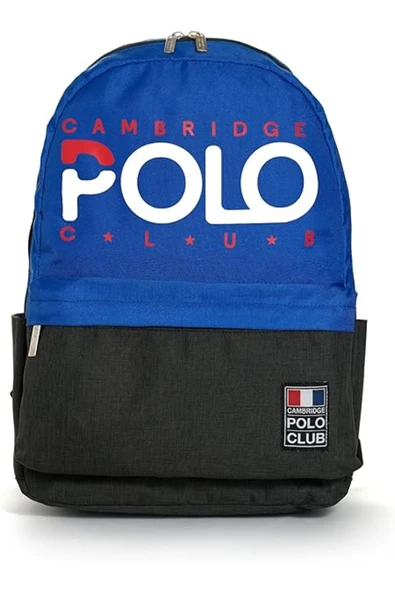 Cambridge Polo Club Normcore Matara Cepli Unisex Okul Sırt Çantası Lacivert / CPC3027.0011 ürün görseli