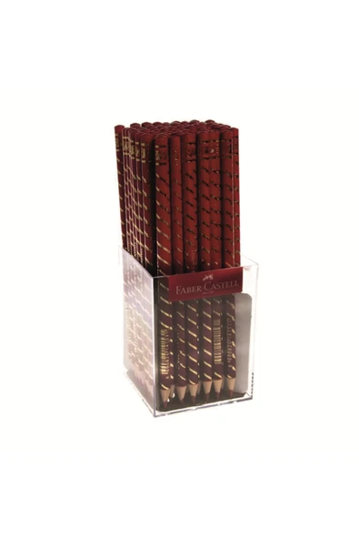 Faber Castell Faber Lüks Kırmızı Kopya Kalemi 72 Li 524414150 - Resim 2