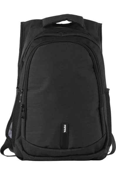 Pippa Teo Üç Gözlü Siyah Okul Günlük ve Seyahat Sırt Çantası ürün görseli