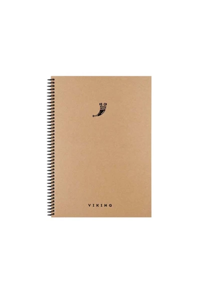 Keskin Colors Keskin 17x24 La Plume Viking Spiralli Sert Kapak 100 Yaprak Kareli Defter 417956 ürün görseli