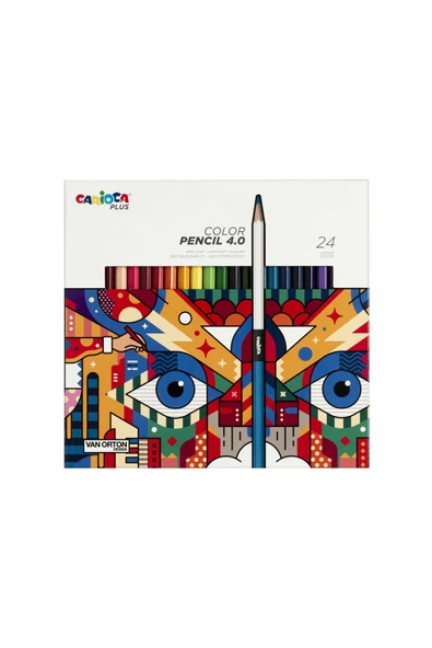 CARIOCA CARİOCA PLUS 4.0 KURU BOYA KALEMİ 24LÜ ürün görseli