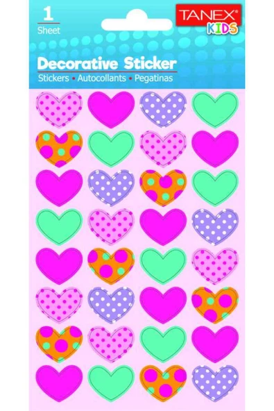 Tanex Kalp Serisi Etiketi TNX-25021 ürün görseli