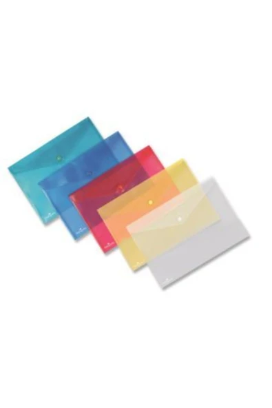 Faber Castell Yeşil Şeffaf Çıtçıtlı Dosya (1 Adet) ürün görseli