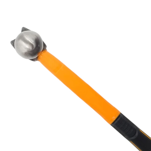 Ingco HBPH88024 24oz/660gr Endüstriyel Fiberglas Saplı Bilyeli Çekiç/Bombe Başlı Çekiç - Resim 3