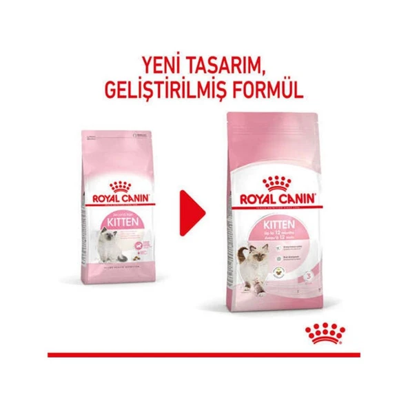 ROYAL CANİN Kitten Yavru Kediler Için Kuru Kedi Maması 400g - Resim 3