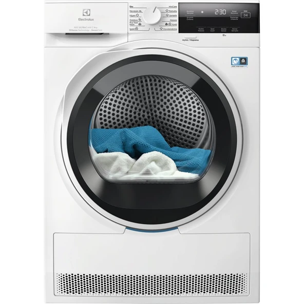 Electrolux EW8D394MT 800 Serisi Ultracare Steam 3dsense 9 kg A+++ Buharlı Inverter Kurutma Makinesi ürün görseli