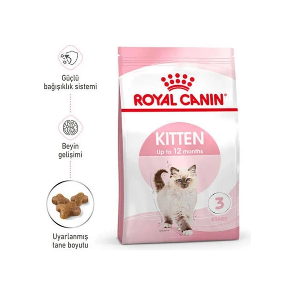 ROYAL CANİN Kitten Yavru Kediler Için Kuru Kedi Maması 400g - Resim 4