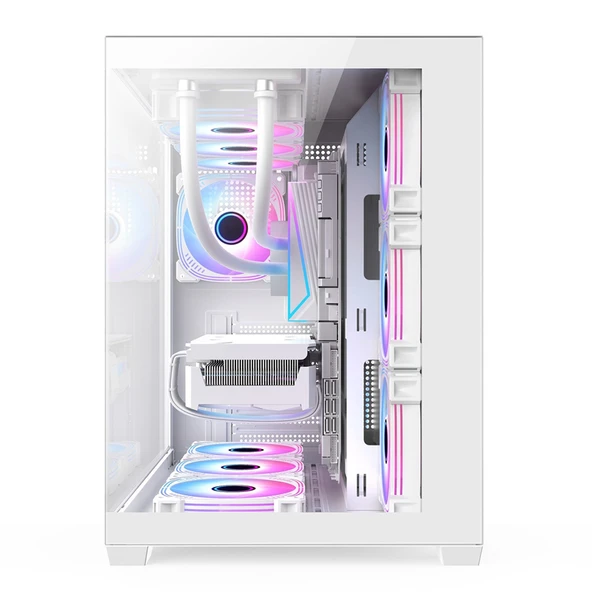 Xaser Nova X70 Ryzen 7 5700X 32GB Ram 2TB M.2 NVMe SSD 16GB RTX5060 Ti Sıvı Soğutmalı Oyuncu Tavsiye sistem - Resim 3