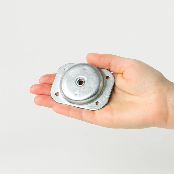 Dereceli Açılı Metal 8 ADET Set Mobilya Ayak Bağlantı Aparatı M8 Sehpa Masa Ayağı Tabanı Montaj - Resim 6