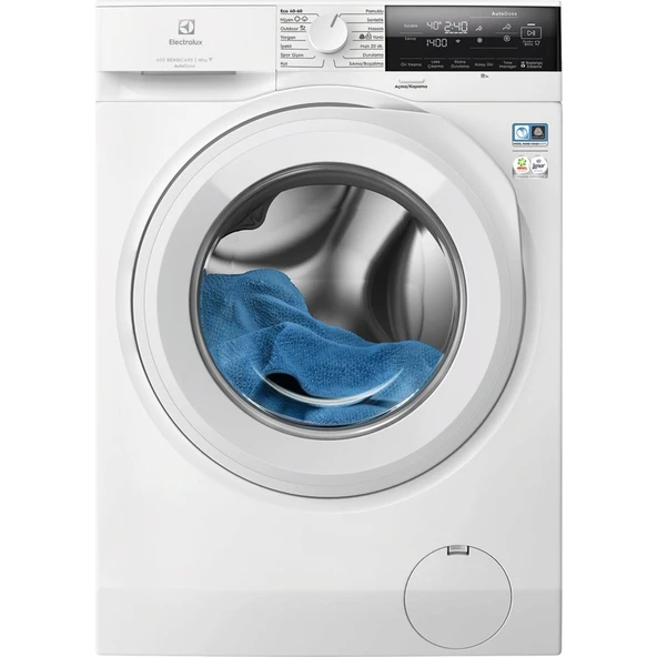 Electrolux EW6F3411ACT 600 Serisi Sensicare 10 kg 1400 Devir Autodose Wi-Fi Çamaşır Makinesi ürün görseli