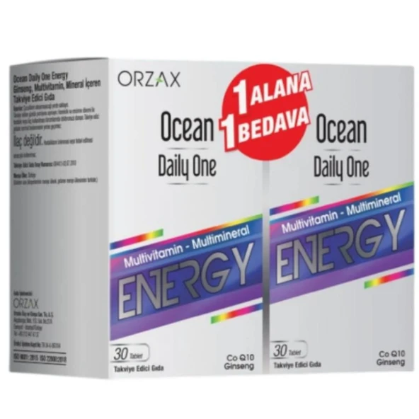 Ocean Daily One 1 Alana 1 Bedava 30 +30 Tablet ürün görseli 1