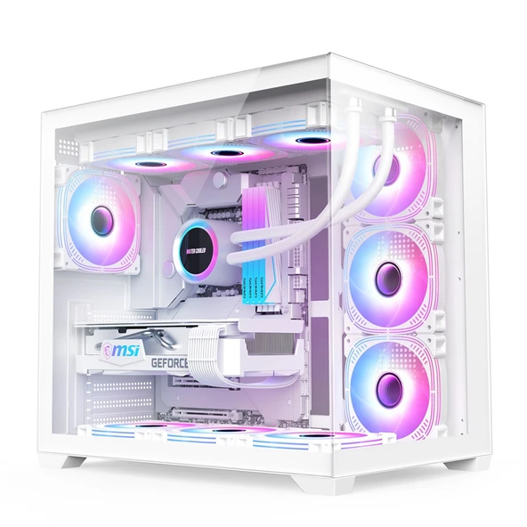 Xaser Nova X60 Ryzen 7 5700X 32GB Ram 2TB M.2 NVMe SSD 8GB RTX5060 Sıvı Soğutmalı Oyuncu Tavsiye sistem - Resim 4