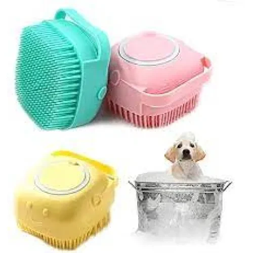 Şampuan Hazneli Kedi Köpek Yıkama Kesesi - Resim 3