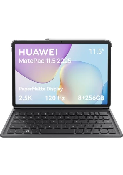 Huawei MatePad 11.5" PaperMatte Edition 256 GB Klavyeli Uzay Grisi Tablet ürün görseli 1