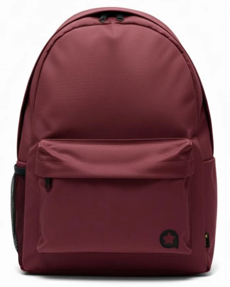 Yuga İki Gözlü Sırt Çantası Bordo ürün görseli