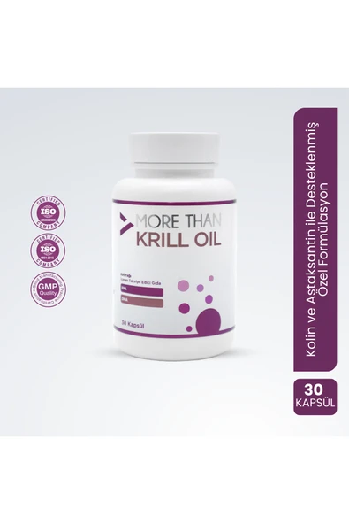 MORE THAN Krill Oil 30 Kapsül ürün görseli
