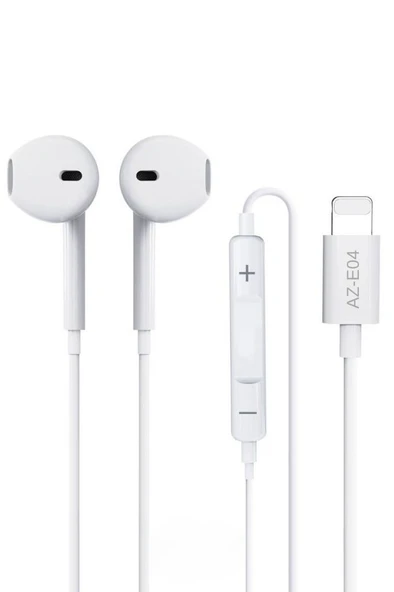 PDAteknoloji Lightning Girişli Kablolu Kulaklık AZ-E04 (Tak Çalıştır) ürün görseli 1