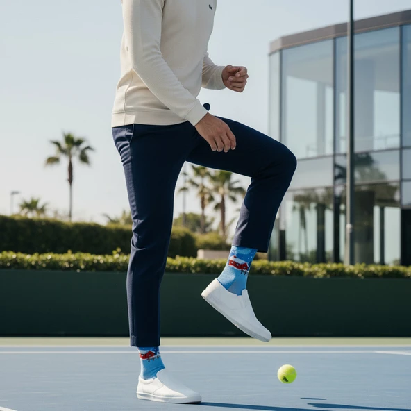 Winter Socks – Desenli Unisex Soket Çorap - Resim 7