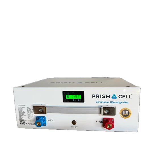Prismacell 51.2 volt 50ah 6kW Sürekli Discharge Akü Lityum Batarya ürün görseli 1