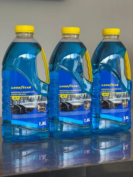 Kışlık Antifrizli Cam Suyu 3 Adet 1,8 x3 Litre -22 Derece ürün görseli 1