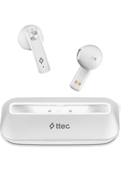 Ttec AirBeat UltraSlim 2KM136B TWS Beyaz Kulak İçi Bluetooth Kulaklık ürün görseli 1