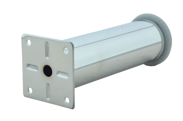 LUDIA Metal Ayarlanabilir 4 Adet Mobilya Ayağı Metal Tablalı 15cm - Resim 4