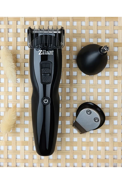Zln8719 | Saç Sakal Vücut Tıraş Makinesi | Ayarlanabilir Başlık | Burun Ve Kulak Tüy Alma ürün görseli 1