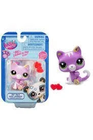 Littlest Pet Shop Minişler Tekli Paket S2 G7#74 Mor Kedi ürün görseli 1