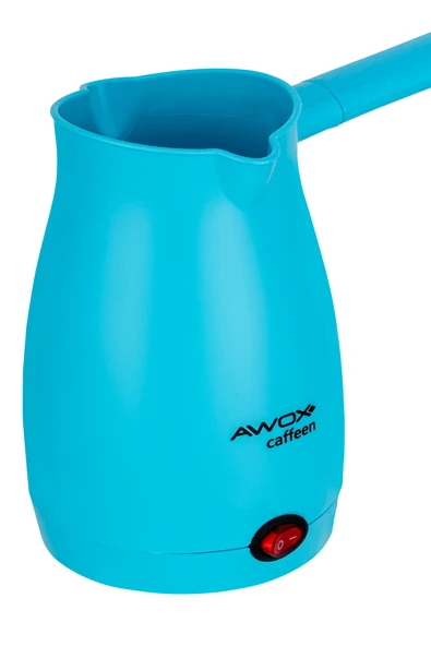 Caffeen Türk Kahvesi Makinesi Elektrikli Cezve Mavi - Resim 6
