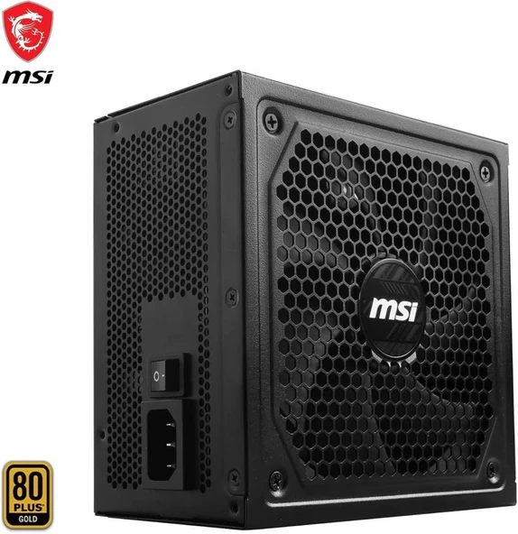 MSI MAG A1250GL Gen5 1250 W Power Supply Outlet - Resim 2