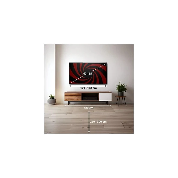 LG OLED65G55LW 65'' 165 Ekran Uydu Alıcılı 4k Ultra HD Smart webOS OLED Evo TV - Resim 4