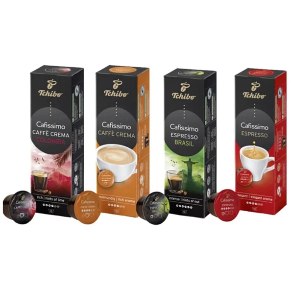 Cafissimo Kapsül Karma 4x10 Paket ürün görseli