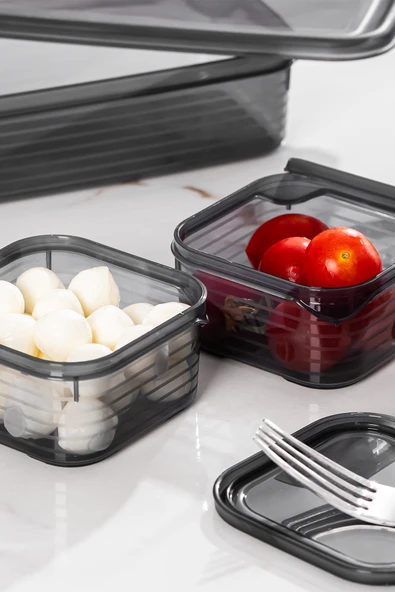 Porsima 4369 FreshLock Vakumlu Kahvaltılık Çok Amaçlı Saklama Kabı Kahvaltı Seti - Resim 2