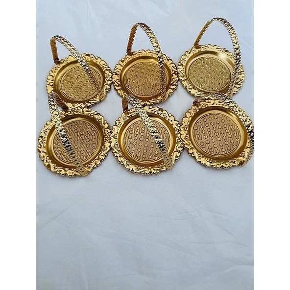 Jindar Life Kahve Yanı Gold Lokumluk - Sunumluk - Çerezlik - İkramlık. - Resim 2